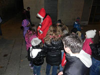 PIAZZA FONTANA ILLUMINATA CON LE LUCI DI NATALE
